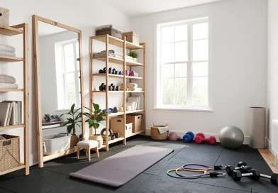 Aménager un espace fitness chez soi avec des solutions bricolage