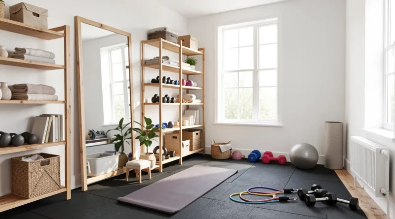 Aménager un espace fitness chez soi avec des solutions bricolage